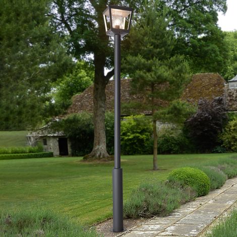 [GEBRAUCHT] B-Ware Lucande Mastleuchte Dunia Gartenleuchte Wegeleuchte Lampe Terrassenlampe E27
