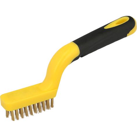 Cepillo Manual Acero Latonado Bujias. (1/5)