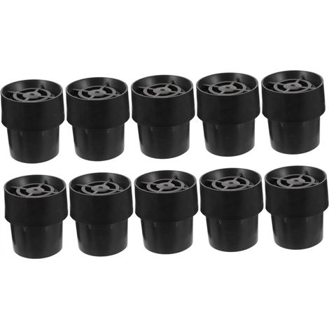 Lot de 10 protège-pieds de chaise en latex housses et coussins (1/5)