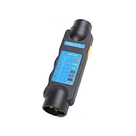 Probador de remolque de 7 pins, probador de remolque de coche de 7 pins, herramientas de diagnstico de cableado de circuito de luces de probador de (1/5)