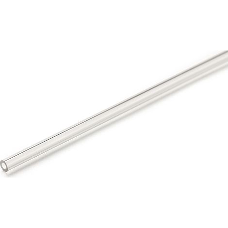 Rs Pro – Tube acrylique rond 22mm x 16mm – Longueur 1m – Incolore – Pour applications liquides et gaz – Résistant jusqu'à 70°C