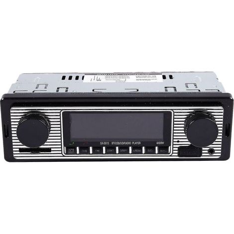 Bluetooth Vintage Car Radio Mp3 Player Stereo Usb Aux Classic Car Stereo Audio