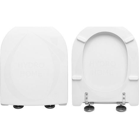 Copriwater Ritmo Kerasan legno rivestito in resina poliestere bianco (1/4)