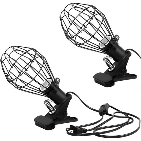 Supports Flexibles Réglables 360° pour Lampes Chauffantes Reptiles Aquarium Volailles