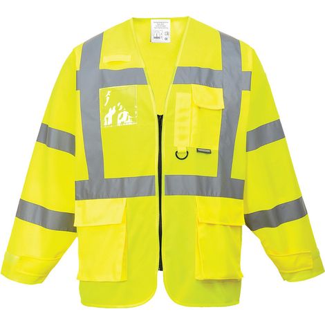 Executive-High-Vis-Jacke Farbe: Gelb Größe S - Portwest
