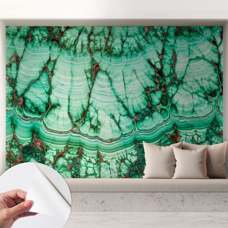 Papier peint autocollant avec imprimé pour intérieur moderne application facile a motif Motifs verts 208x146 cm (1/5)