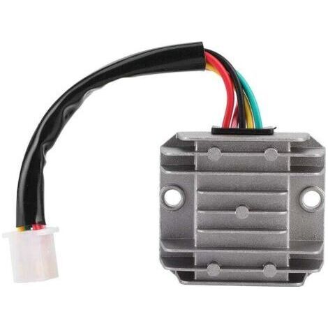 Régulateur redresseur de tension 12V 5 fils pour moto ATV Dirt Quad Scooter Autres pièce de rechange pour voiture (1/4)