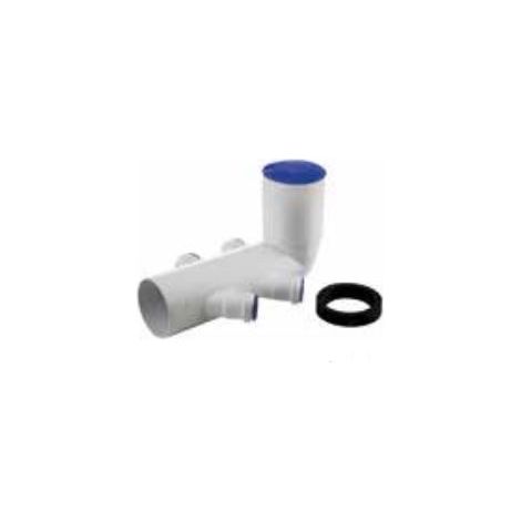 Curva wc 4 attacchi orientabili innesto htsbl 110/40/40/40 - wavin