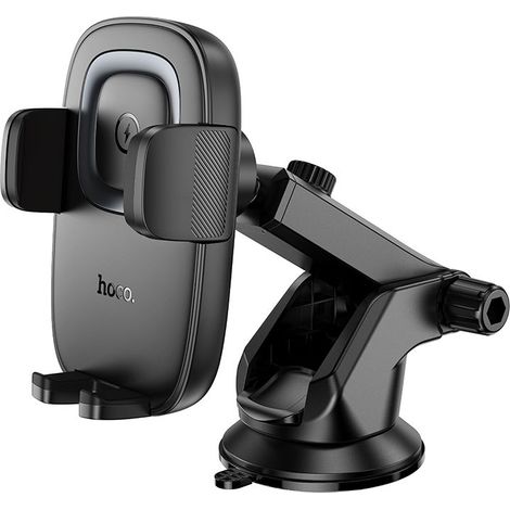 Hoco HW32 15W induktive Autotelefonhalterung für Armaturenbrett schwarz (1/5)