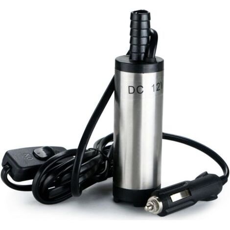 12V Pompe Carburant, Pompe Vidange Eau (huile, diesel voiture de transfert ou ravitaillement) pour auto Camping-car, Caravane, Grand engin et les applications Marines & Speedboat (1/5)