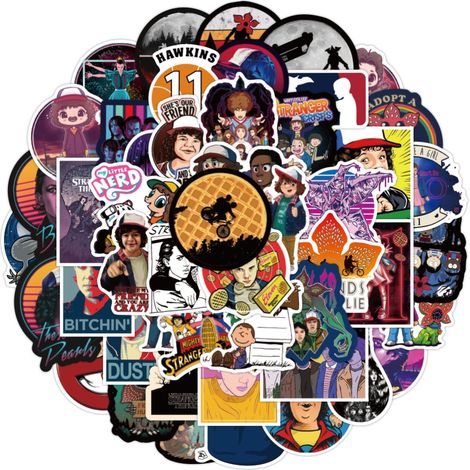 50Pcs/100Pcs Drama Stickers for Laptop Phone Water Bottle Helmet Computer Luggage Skateboard Guitar (1/5)