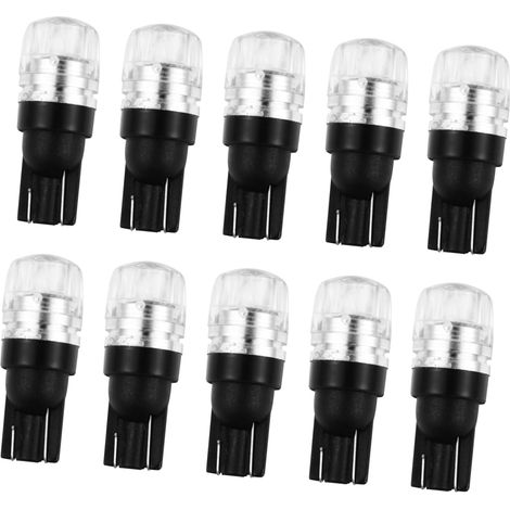 10pièces Lot De Ampoules Led Pour Éclairage Plaque Immatriculation Voiture Et Feux De Gabarit