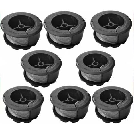 8 Bobine Fil Coupe Bordure Convient pour Bosch UniversalGrassCut 18 18-26 18-260, Numéro de produit des bobines F016800570(longueur: 6m, diamètre: 1.6mm) (1/5)