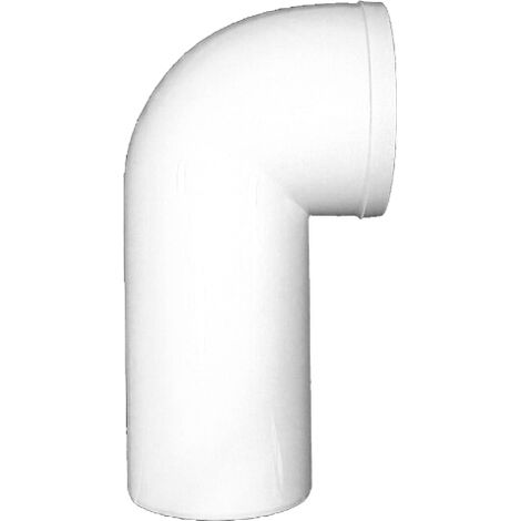 Coude de raccordement WC HL205 DN110 avec joint à lèvre