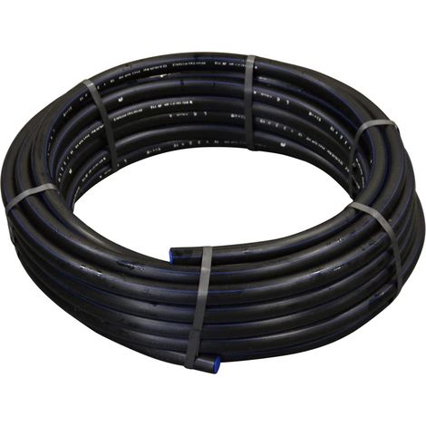 Jardibric – Tuyau polyéthylène pour eau potable 25m – Résistance 16 bars – Ø25mm – Pour approvisionnement en eau potable