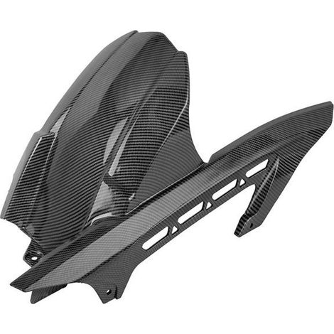 Garde boue arrière / leche roue pour Kawasaki Z 900 17-24 Zaddox Look carbone