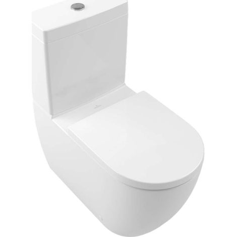Villeroy & Boch Subway 3.0 Tiefspül-WC spülrandlos für Kombination, bodenstehend, mit TwistFlush (1/4)