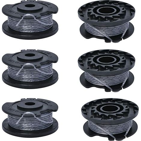 CHOYCLIT Bobine de rechange pour tondeuse F016800569 pour Bosch EasyGrassCut 23/26/18/18 230/18 260/18 26 débroussailleuse sans fil,   Ø 1,6 mm 6,1 m , Accessoires pour tondeuses, Bobine de rechange p