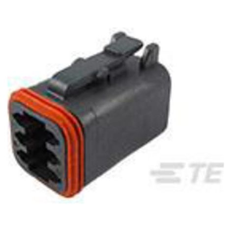 Boîtier femelle pour câble série DT TE Connectivity DT06-6S-E004 Nbr total de pôles 6 1 pc(s) (1/2)