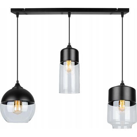 Suspension, abat-jour en verre (1/5)
