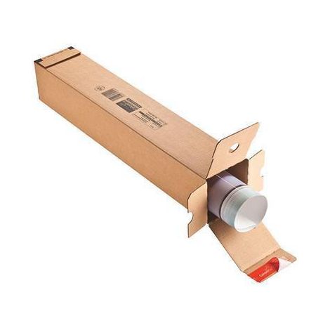 ColomPac manchon d'expédition CP 072.02 10,8x10,8x43cm carton ondulé brun (1/4)