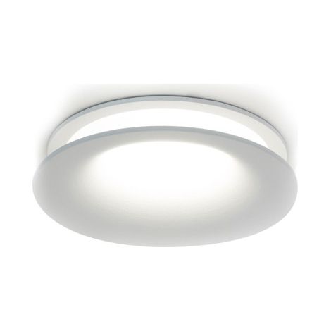 Empotrable fijo “Duo” GU10 IP20 Ø11cm fabricado en aluminio color blanco (1/4)