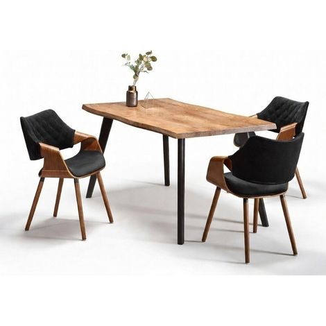 Conjunto de mesas y sillas para comedor Houston Lector I , 75x90x150cm, Diámetro: 0, Número de asientos: 3, Estilo: Contemporary (1/5)