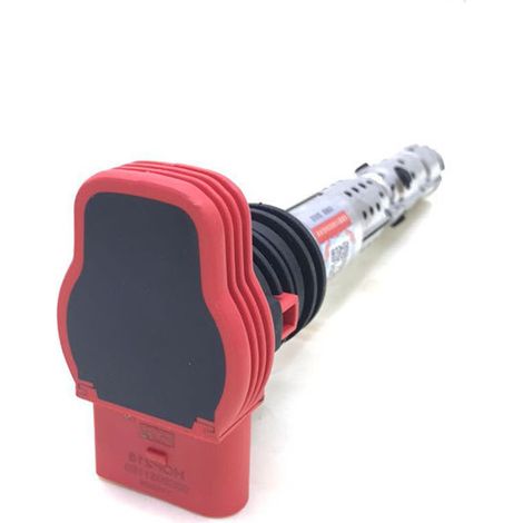 Ignition coil 06C905115D compatible with Audi A4, C6, and A6 3.0L automotive parts. (1/3)