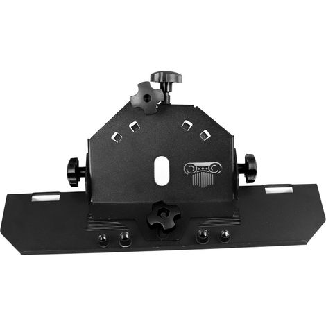 Soporte de chaflán de 45 grados para amoladora angular, herramienta para cortar y pulir azulejos, tornillo negro (1/5)