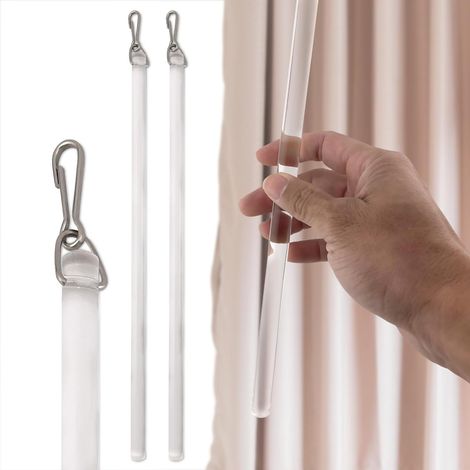 Ensemble de fers à repasser pivotants transparents de 30 cm (12 pouces) (2 pièces) (1/5)