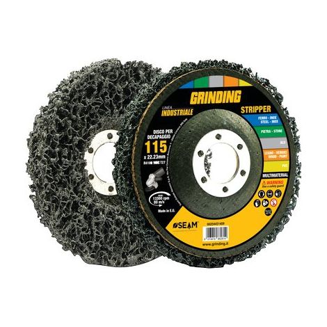 DISCO PULITURA STRIPPER MULTIMATERIAL GRINDING - MM 115X22,2- 10 pezzi