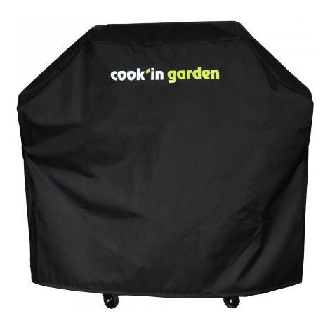 Housse pour barbecue 120x55x100 cm noire (1/3)