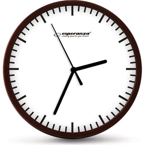 Orologio da parete esperanza budapest bianco