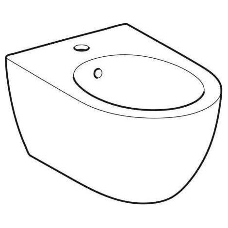 Geberit Acanto Wand-Bidet, geschlossene Form, für (1/5)