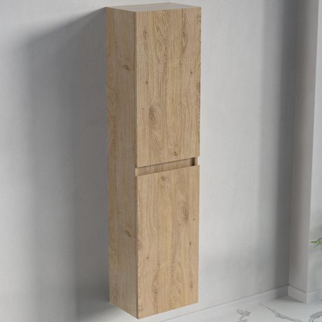 LOMAZOO colonne salle de bain Marbella chêne clair - 140cm