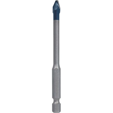 Broca para azulejos Bosch HardCeramic HEX-9 gris 10 mm 90 mm