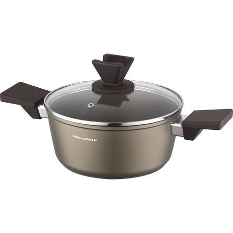 Olla de aluminio ASTON de 26 cm y 5,1 L Z/P MG (1/5)