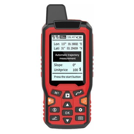 ZL-180 Tragbarer GPS-Navigations-Pisten-Landflächenmesser 2,4 Zoll Display Landvermessung USB (1/5)
