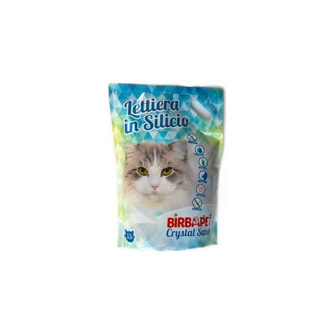 LETTIERA BIRBAPET GATTO SILICIO NATURALE LT.5 Q.TA 6