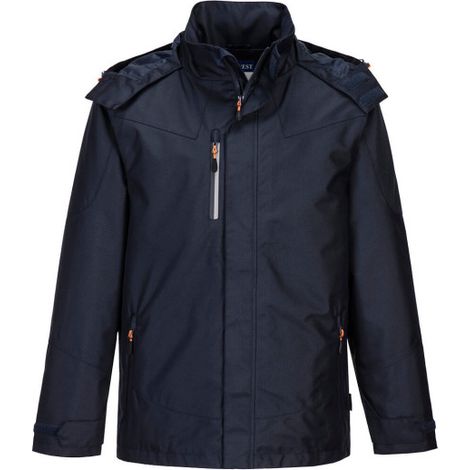 Chaqueta tipo chubasquero Outcoach Tejido Oxford de poliéster resistente a la abrasión S555 S Marino oscuro