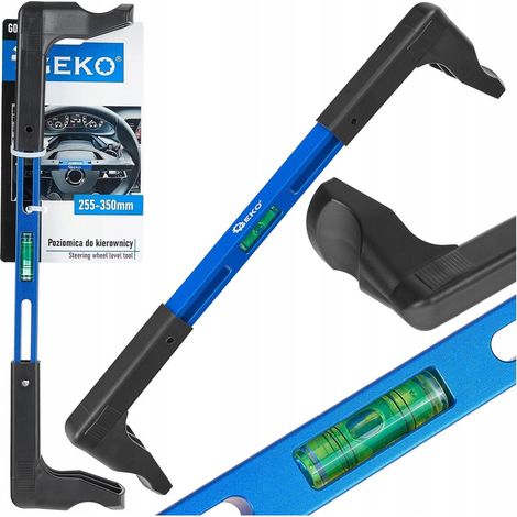Strumento di allineamento volante geko steering wheel alignment tool 255-350 mm livella integrata (1/3)