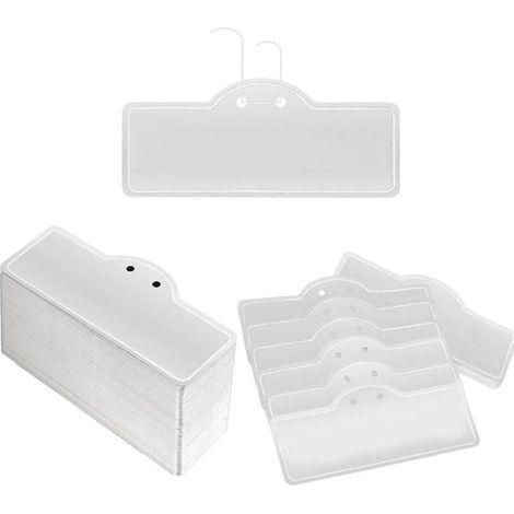 Lntyq Étiquettes de plantes en métal, étiquettes de plantes en aluminium, étiquettes de plantes en métal pour jardin extérieur, étiquettes d'arbre (9 cm, 50 pièces) (1/5)
