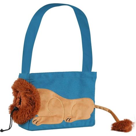 Sac de transport pour animaux - sac de voyage portable pour chat, sac de transport à motif dessin animé respirant (1/5)