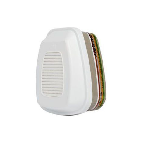 3M – Cartouche filtrante à gaz/particules pour masque série 6000 – Filtres réutilisables A2P3 R – Normes EN143 – Lot de 4