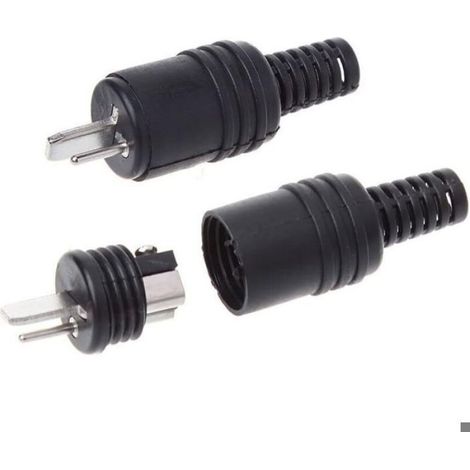 10pcs Connecteurs DIN 2 broches – Prise à souder HiFi haute fidélité – Pour haut-parleurs et amplis (1/4)