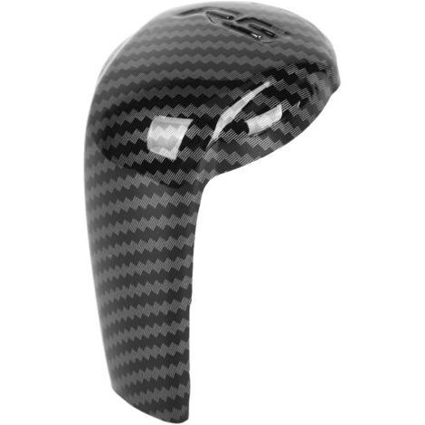 Carbon Fiber Gear Shift Knob Trim Replacement No Scratch for Mazda CX-3 CX-5 CX-9 (1/5)