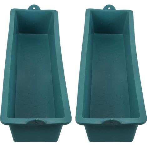 Mangeoire Agricole et Abreuvoir pour Moutons en Plastique, Lot de 2, Adaptée aux Canards et Oies, Alimentation Solide en Exploitation Agricole (1/5)