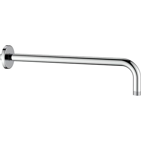 Braccio doccia tondo lungo 40 cm con rosone (1/4)