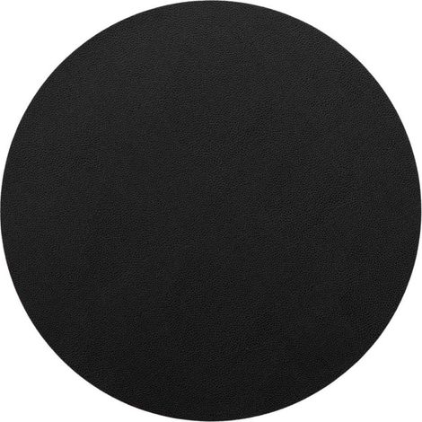 Set de Table Rond "Granis" 38cm Noir (1/3)