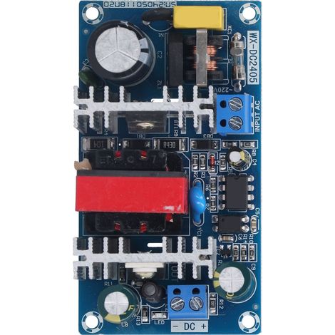 Le convertisseur de puissance est doté d'un convertisseur AC/DC de protection intégré avec une carte d'alimentation à dissipation thermique robuste pour éviter les surcharges et les courts-circuits. (1/5)